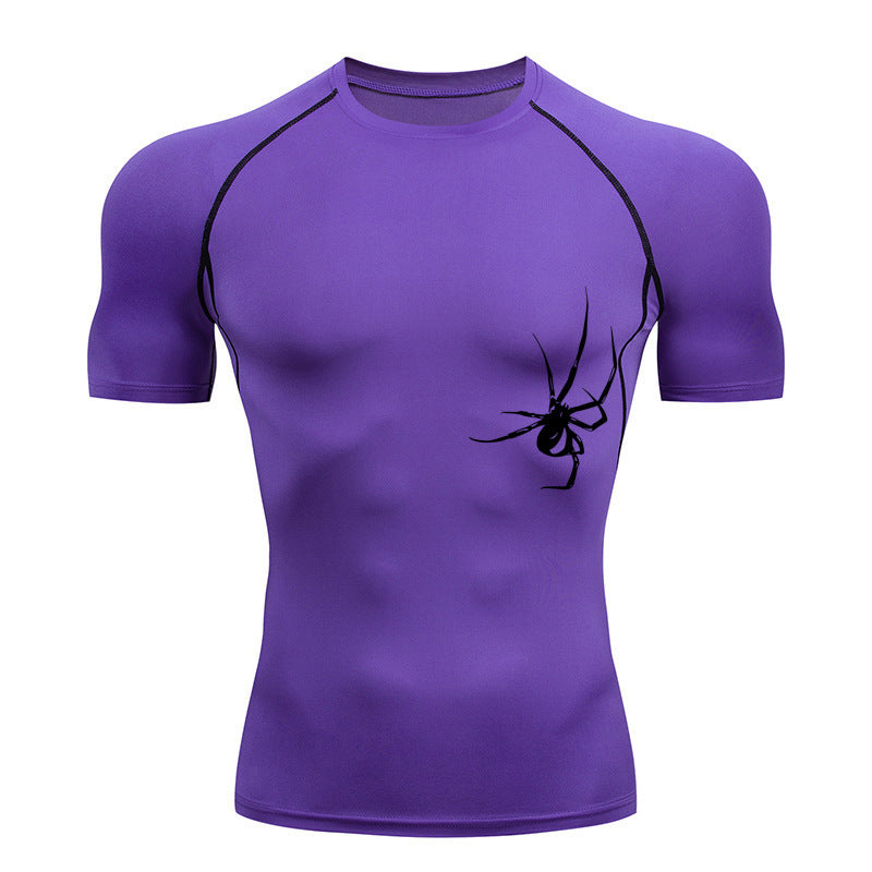 Quick Drying Clothes Sports T-shirt Running Base Clothing Gym Training Tights