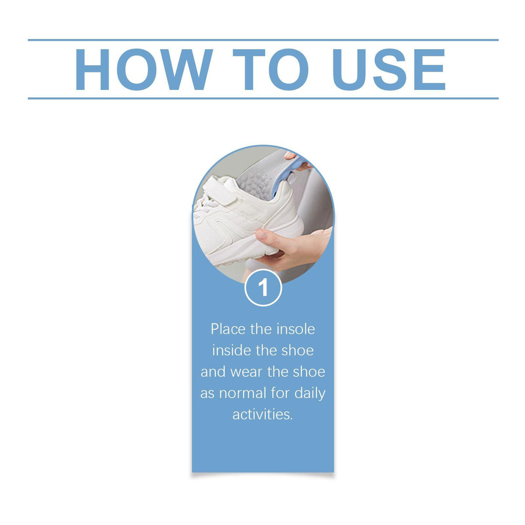 Plantar Pressure Insoles, Durable And Breathable, Foot Care Massage, Relieve Discomfort