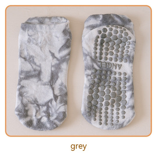 Women Non-slip Sports Socks Terry Invisible