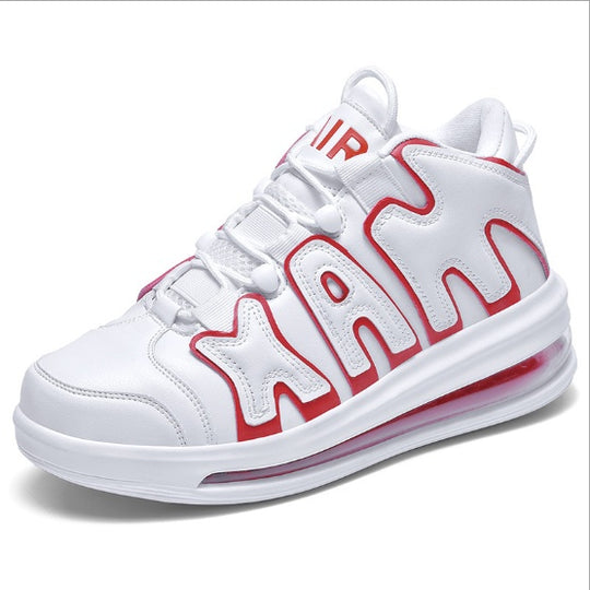 Air cushion cushioning running shoes