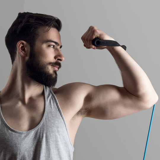 Rally TPE Latex Home Training Elastic Band Resistance Rope