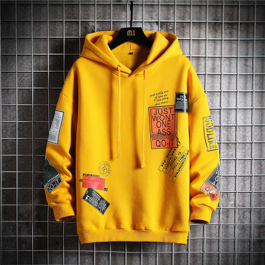 Hooded Fleece Printed Sweatshirt