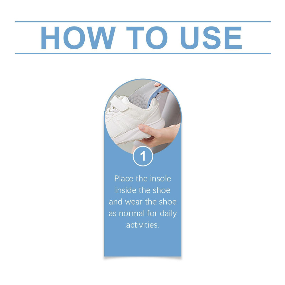 Plantar Pressure Insoles, Durable And Breathable, Foot Care Massage, Relieve Discomfort