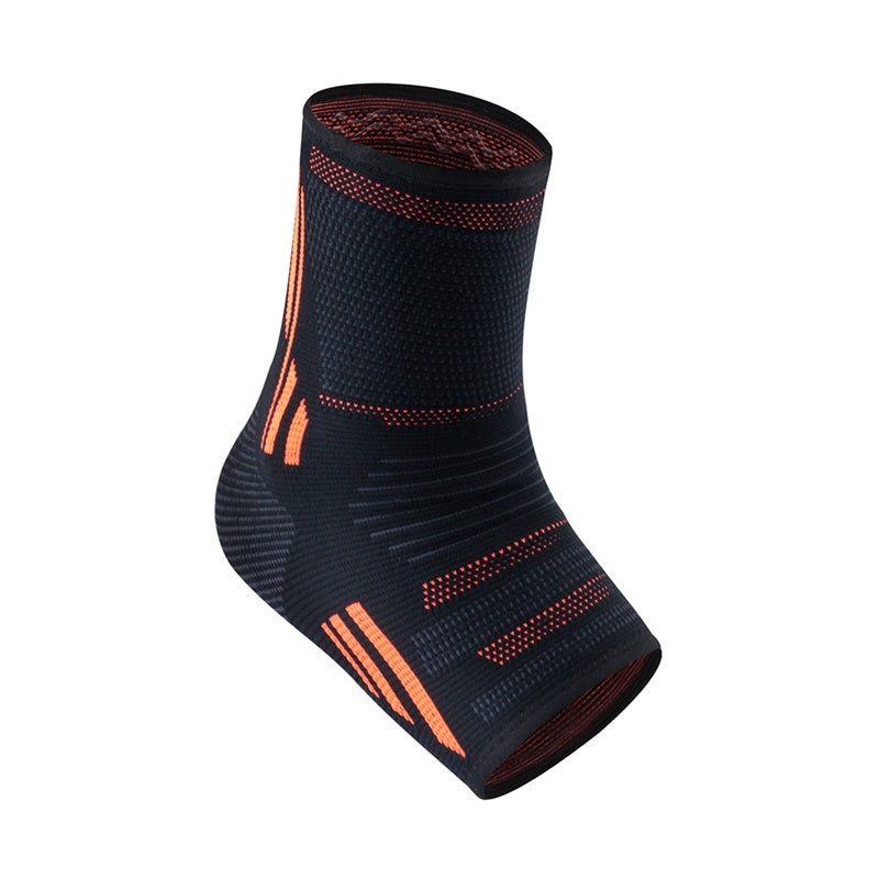 Knitted sprain protection ankle sleeve