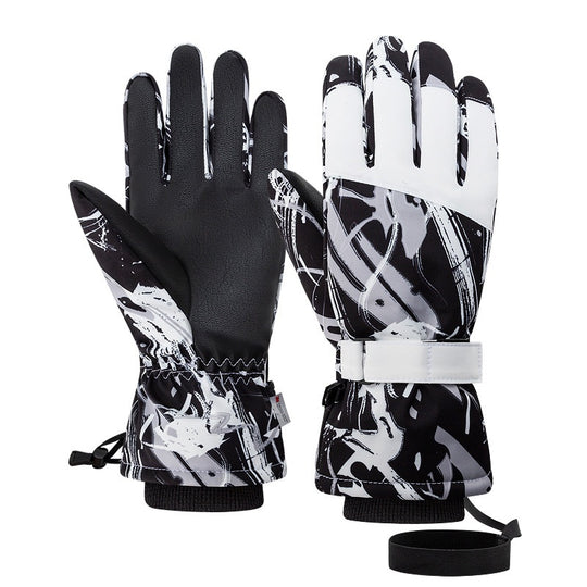 Ski Gloves Men And Women Touch Screen Waterproof Warm Cycling Outdoor