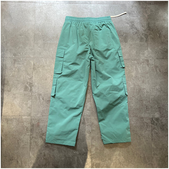 Japanese Style Workwear Quick-drying Multi-pocket Drawstring Jogger Pants