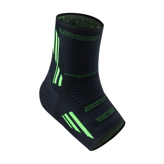 Knitted sprain protection ankle sleeve