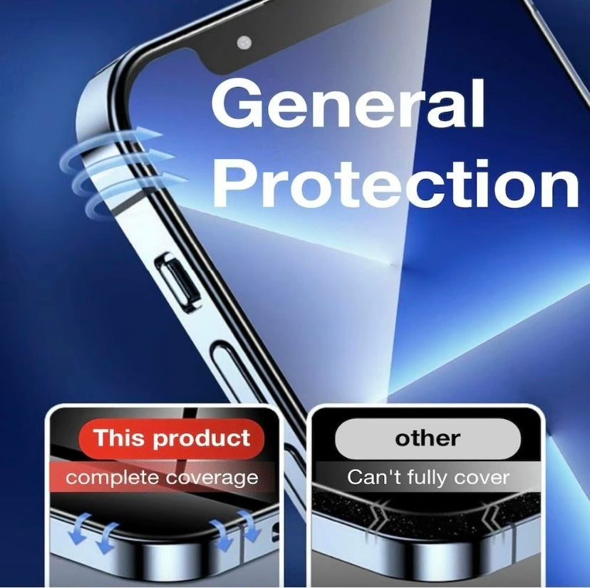 2 Pack For Phone 14, 15 Plus, Pro, Pro Max Matte Screen Protector Glass, HD Clear, Anti Glare, Anti Fingerprint, Shatterproof Sensitive Touch Quick Installation