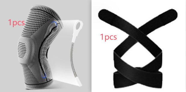 Knee Pads For Sport Knee Silicone Spring Patella Protector