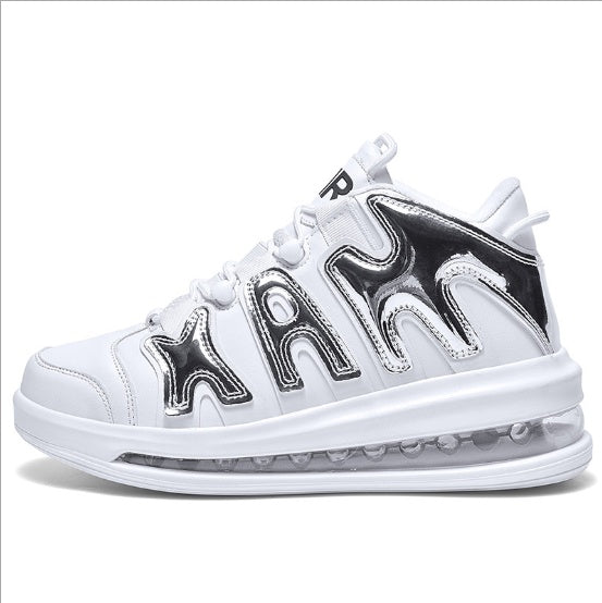 Air cushion cushioning running shoes