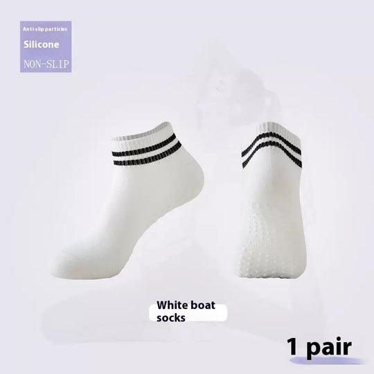 Yoga Socks Non-slip Floor Socks No Pilling Exercise Dispensing
