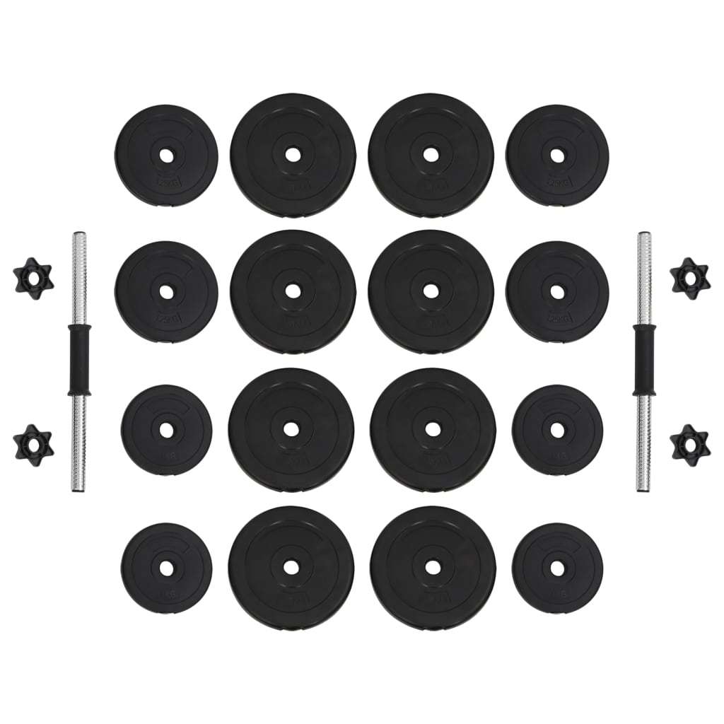 dumbbells 2x   dumbbell set 14-piece