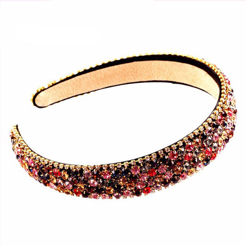 Rhinestone inlaid headband

yncf11-ve