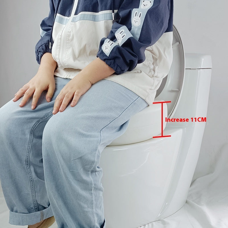 Toilet Height Booster Pregnant Women Elderly Disabled Toilet