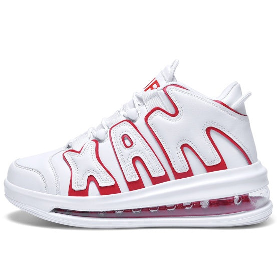 Air cushion cushioning running shoes