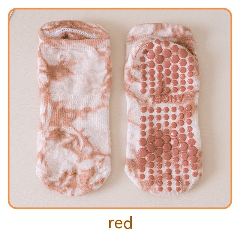 Women Non-slip Sports Socks Terry Invisible