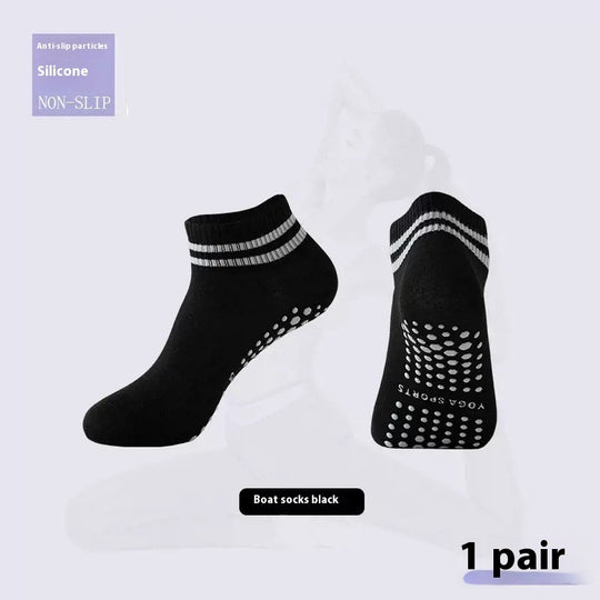 Yoga Socks Non-slip Floor Socks No Pilling Exercise Dispensing