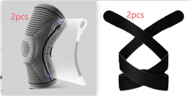 Knee Pads For Sport Knee Silicone Spring Patella Protector