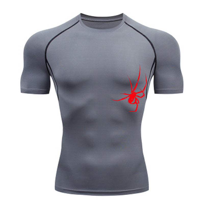 Quick Drying Clothes Sports T-shirt Running Base Clothing Gym Training Tights